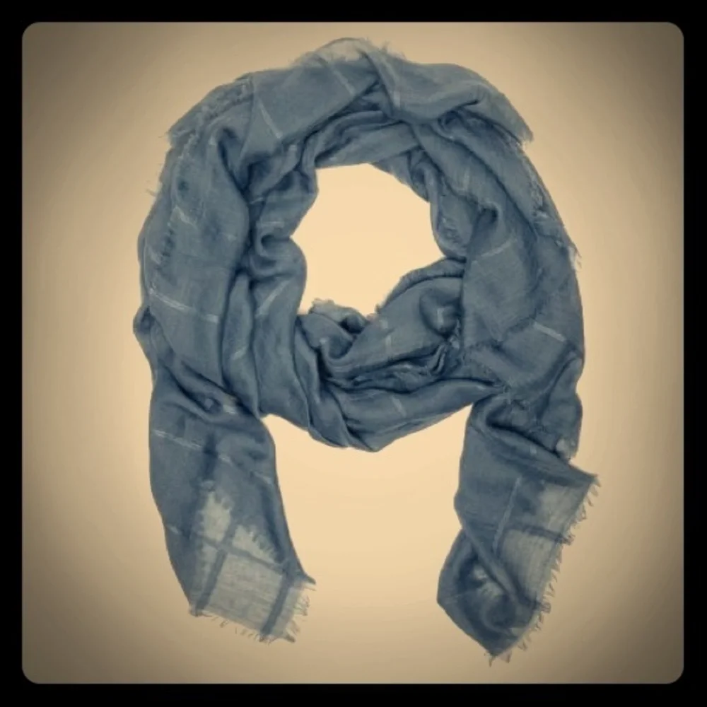 SOLE/SOCIETY LIGHTWEIGHT WINDOW PANE SCARF 🧣